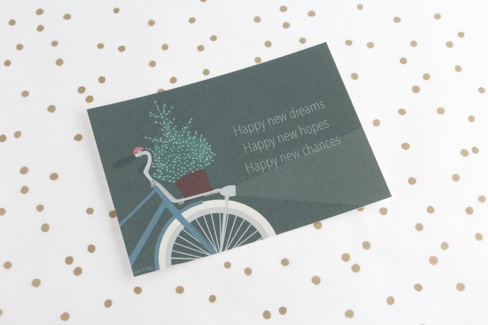 KERSTFIETS/ Ravelief