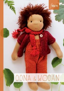 2. Oona en Wodan (pop 30cm) / materiaalpakket 