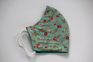 mondmasker bloemetjes