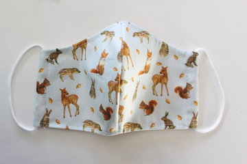 mondmasker bosdiertjes - KIDS