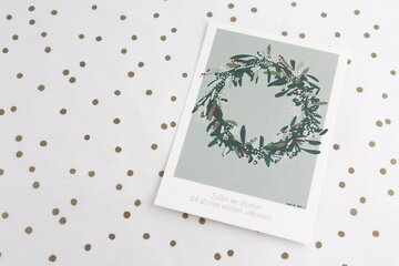 KERSTKRANS/ Ravelief