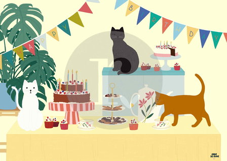 Cats birthday  / Ravelief