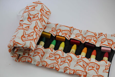 krijtjesrol fluo regenboog blauw 