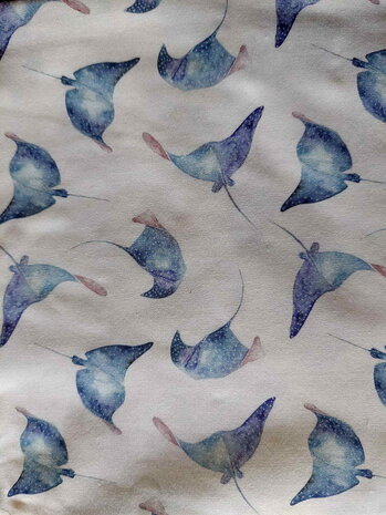 Handwerkzakje - blauw