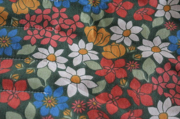 krijtjesrol bloementuin