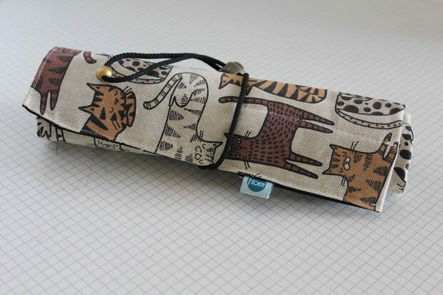 potloodrol katten bruin