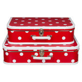 koffertje rood polkadot 40cm_