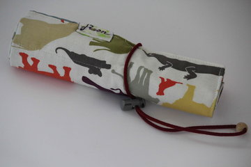 potloodrol jungledieren rood oranje geel