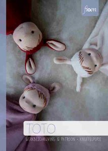BOEK / WERKBESCHRIJVING + PATROON - TOTO knuffelpopje 