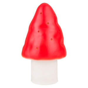 paddenstoellamp punthoed - rood